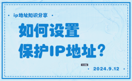 如何设置保护IP地址？