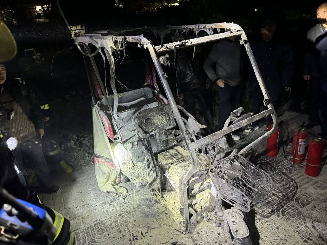 11月份全市发生2起电动自行车火灾