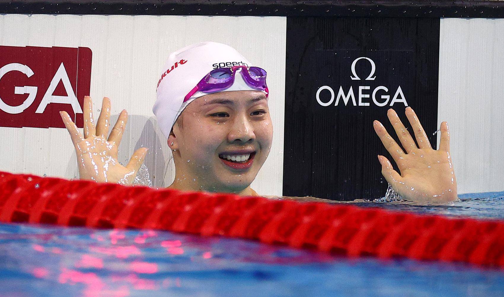 【短池游泳世锦赛】中国队夺两金：唐钱婷傲视群雄，覃海洋绝地逆转