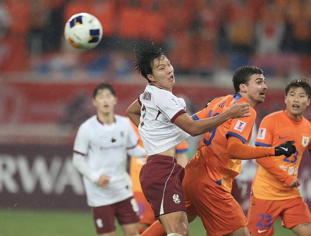 重返晋级区！亚冠-泽卡克雷桑建功 泰山3-1光州FC