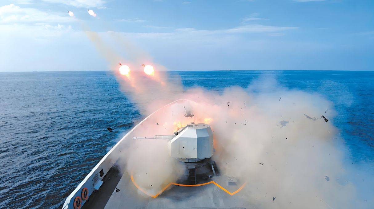 中国海军开启实弹演习，澳大利亚被打脸，今后还敢去南海搅局吗？