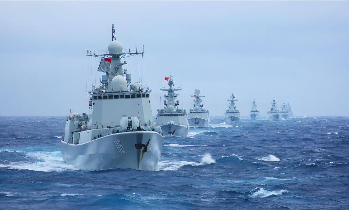 中国海军开启实弹演习，澳大利亚被打脸，今后还敢去南海搅局吗？