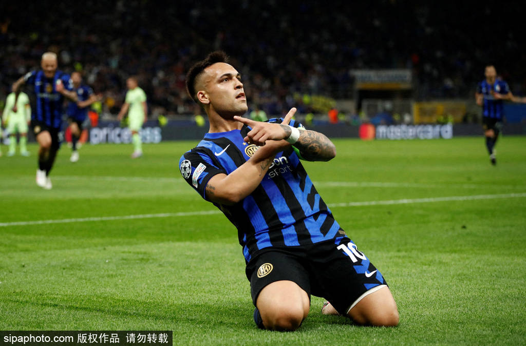 欧冠-弗拉泰西加时制胜索默屡献神扑 国米总分7-6巴萨进决赛