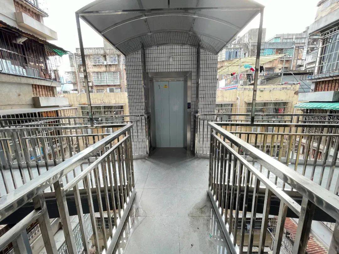 机智！广州这里三栋居民楼只需加装一台电梯