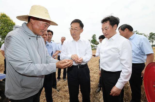 河南省委书记、省长，走进田间地头