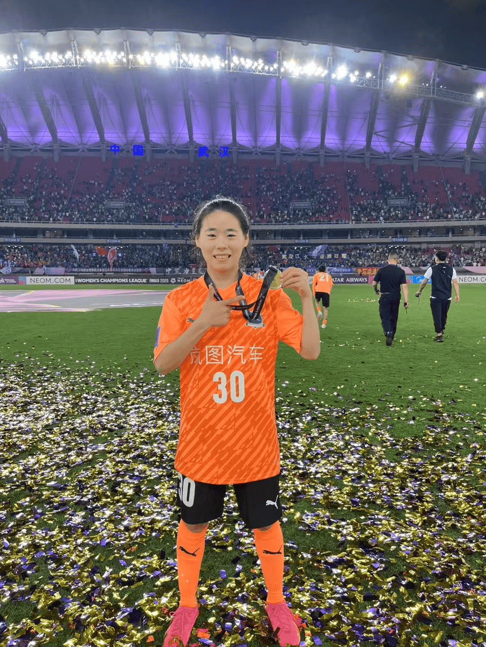 创造历史！黄石姑娘助力武汉女足登上亚洲之巅！