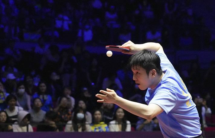 乒超联赛丨樊振东一日四战全胜 王楚钦率队豪取两连胜