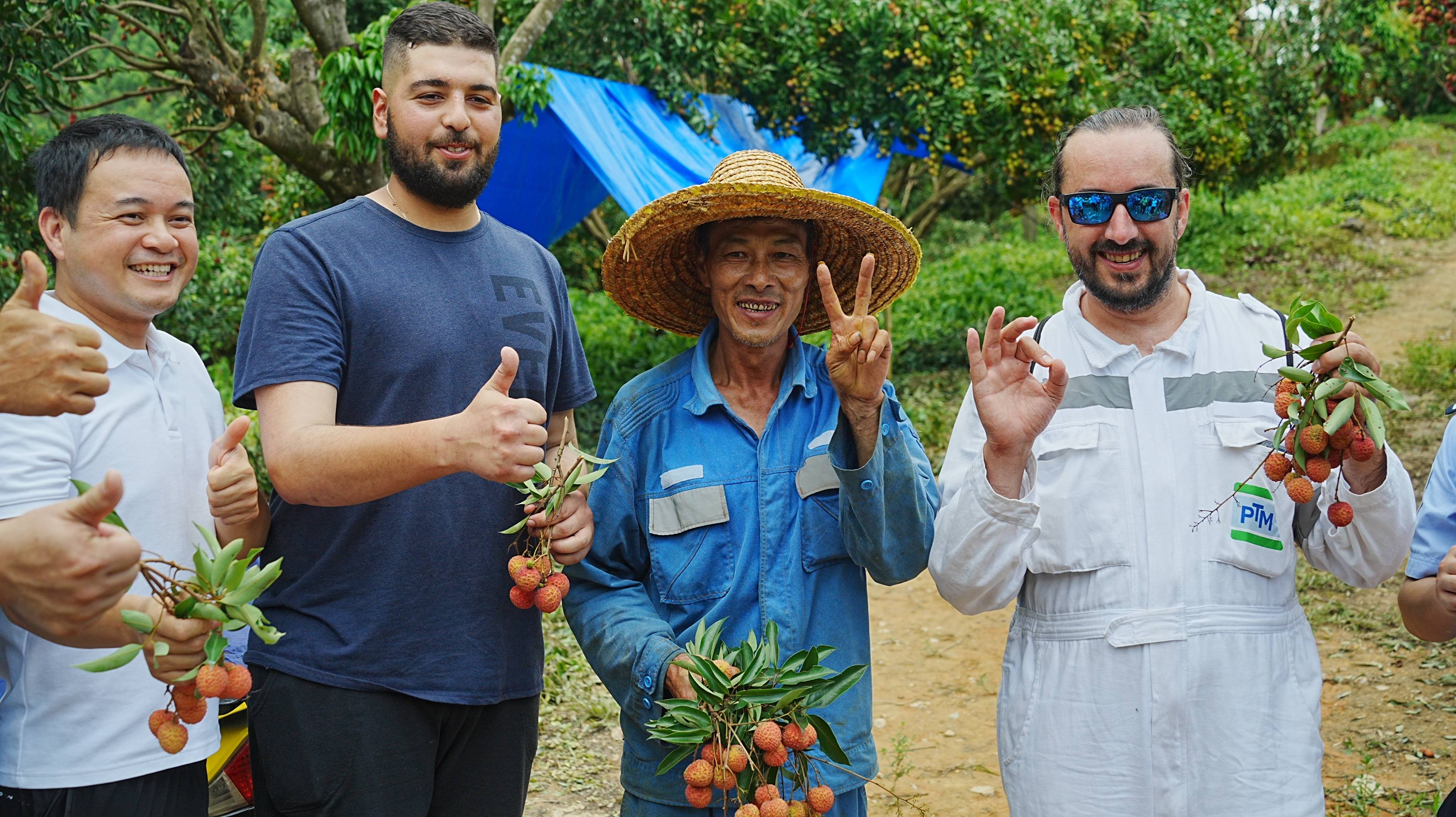 “第一次吃，像吃葡萄！”外籍船员在惠州品尝荔枝