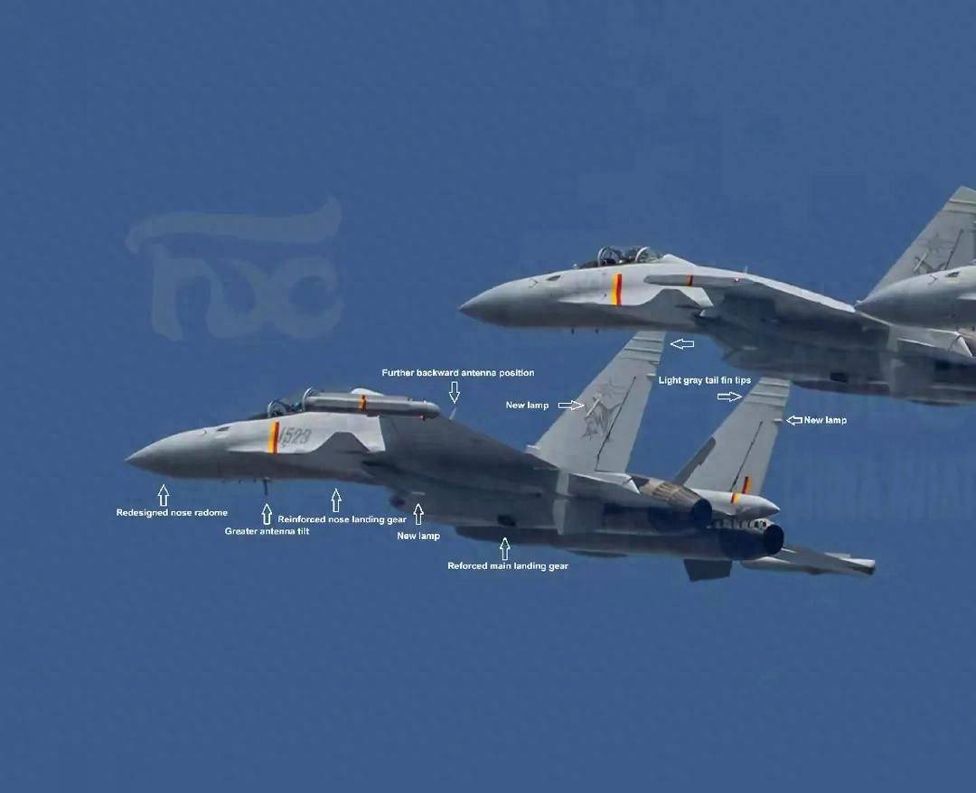 重磅武器震撼登场！歼-15DT弹射型电子战机亮相，祖传的减速板已取消