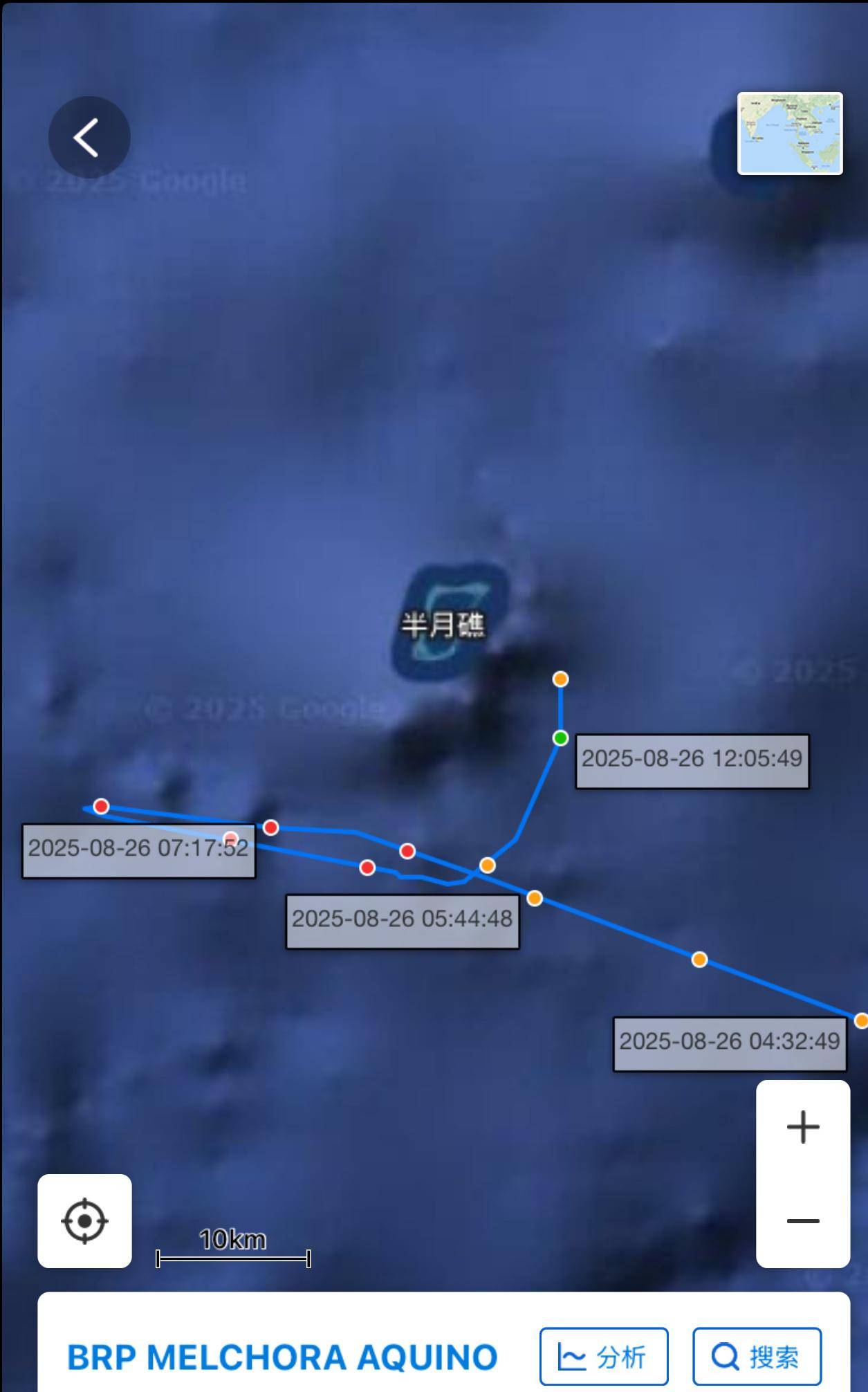 突袭仁爱礁只是虚晃一枪，真正的“杀招”竟在半月礁，菲军很狡猾